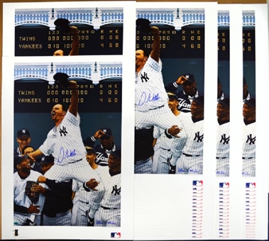 David Wells Autographed Perfect Game Lithographs (50)